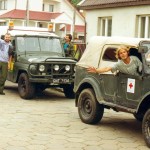 W lipcu 1997 uazem pojecha³em do Wroc³awia pomagaæ powodzianom
